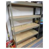 shelving unit good condition in basement