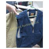 2 mens Berne vests sherpa lined