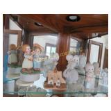 precious moment musical & bird figure