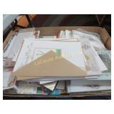 assorted greeting thank you cards note pads