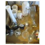 milk bottles minis vase salt pepper