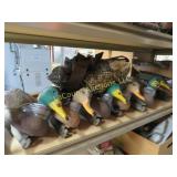 4th shelf duck decoys