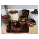 jug cookie jar mini crocks baking dish