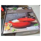 Crofton cast iron braiser new in box
