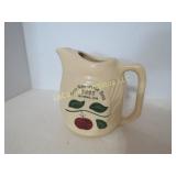 Watt apple water pitcher mini 1997 Collectors Asso