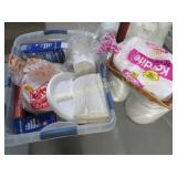 paper products plates napkins forks