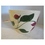 vintage Watt deep flower star mixing bowl