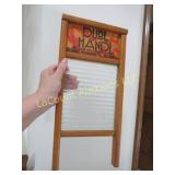 Dubl Handi vintage glass washboard