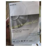 Sony video casette & DVD recorder