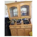 beautiful hutch cabinet