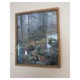vintage frame print