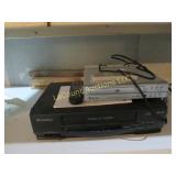 sansui VCR & DVD player