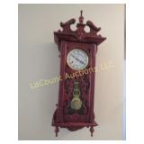 DEA wind wall clock w key