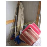 patio umbrella cushions pillow afghan