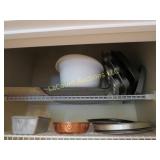 top 2 shelves bakeware muffin tin copper mold