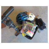 cycling supplies pump helmets tire tubes