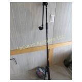 mic boom w shure microphone