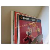 assorted record albums