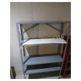 metal shelving unit