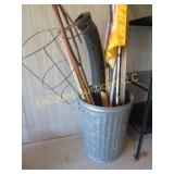 galvanized trash can misc copper sprinkler paddle