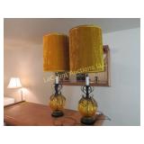 pr vintage mod table lamps
