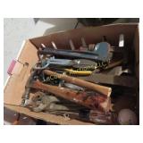 small hand tools hammer snips wrenches