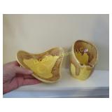 2 vintage MCM Winart ashtray bowl