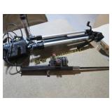 tripod extending fishing poles soldering  holder