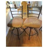 pair swivel stools