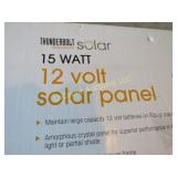 12 volt solar panel