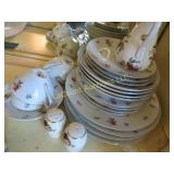 floral china set Rose Chintz