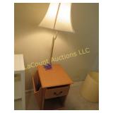 side table lamp magazine holder