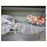satin hangers area rug pillows w shams