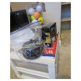 storage drawer golf balls recordable cds