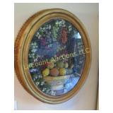 gorgeous fruit decor shadow box deep frame