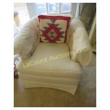 tufted bucket rocking chair