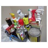 cleaning supplies sprays