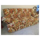 mod floral sofa cottage sofa