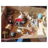 Vintage smalls figures animals celluloid swan