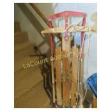 vintage sled Flexible Flyer