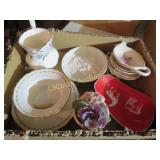 china pieces tea bag plates misc