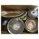 assorted plated silver