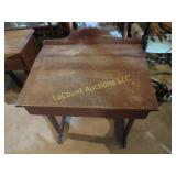 vintage opening  child desk