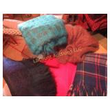 vintage womens mohair & wool scarves