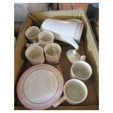 vintage tea set Czechoslovakian