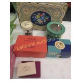 vintage empty tins & boxes