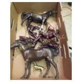 vintage horses horse figures