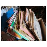vintage sheet music assorted