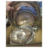 plated silver & pewter pieces
