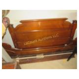 antique full size headboard footboard